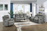 Gray Motion Glider Recliner