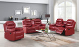 Red Motion Loveseat