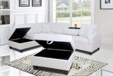 Black 3 Pc Power Reclining Sectional (2 Pwr)