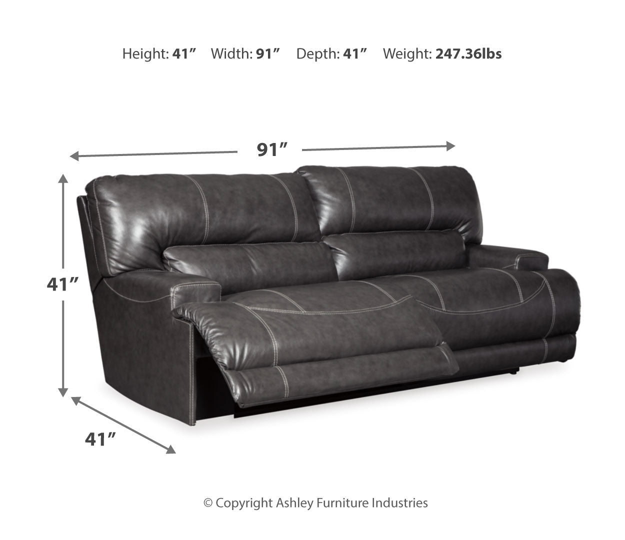 McCaskill Sofa and Loveseat