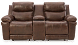 Edmar PWR REC Loveseat/CON/ADJ HDRST