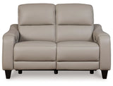 Mercomatic PWR REC Loveseat/ADJ Headrest