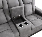 Power Reclining Sofa-Power Reclining Loveseat