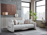 Bellona Veronica Living Room Set Sofa Loveseat Armchair by Bellona