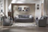 Bellona Vision Living Room Set Sofa Loveseat Armchair by Bellona DIEGO GRAY