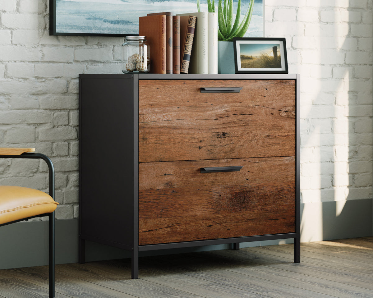 Boulevard CafŽ Industrial 2-Drawer Lateral File Cabinet