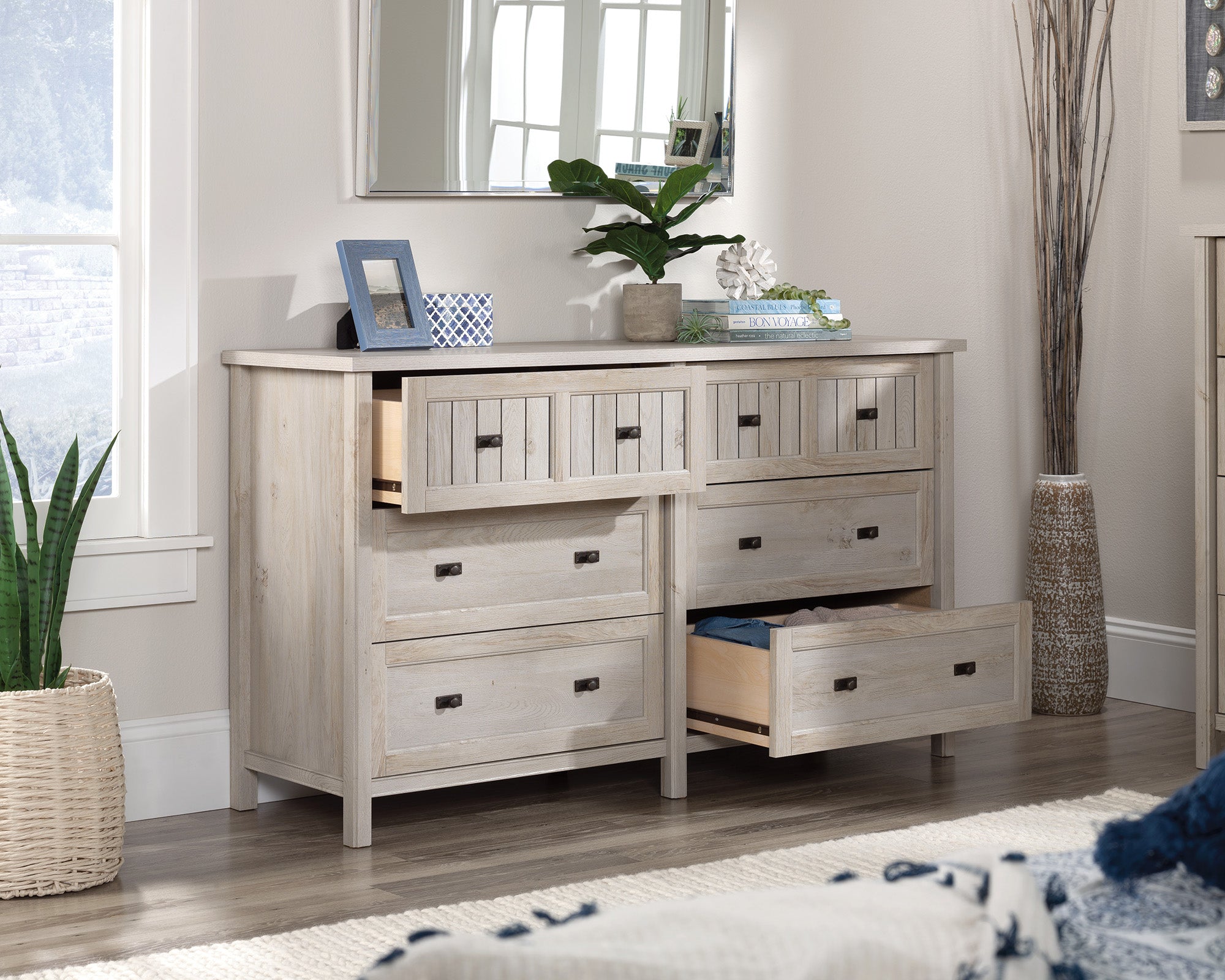 Costa 6-Drawer Dresser in Chalked Chestnut