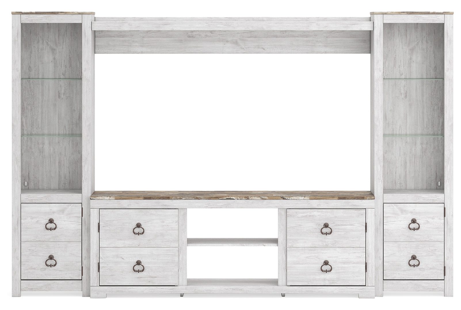 Willowton 4-Piece Entertainment Center