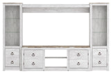 Willowton 4-Piece Entertainment Center