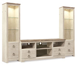 Willowton 3-Piece Entertainment Center