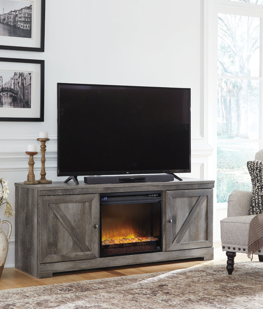 Wynnlow 63" TV Stand with Electric Fireplace