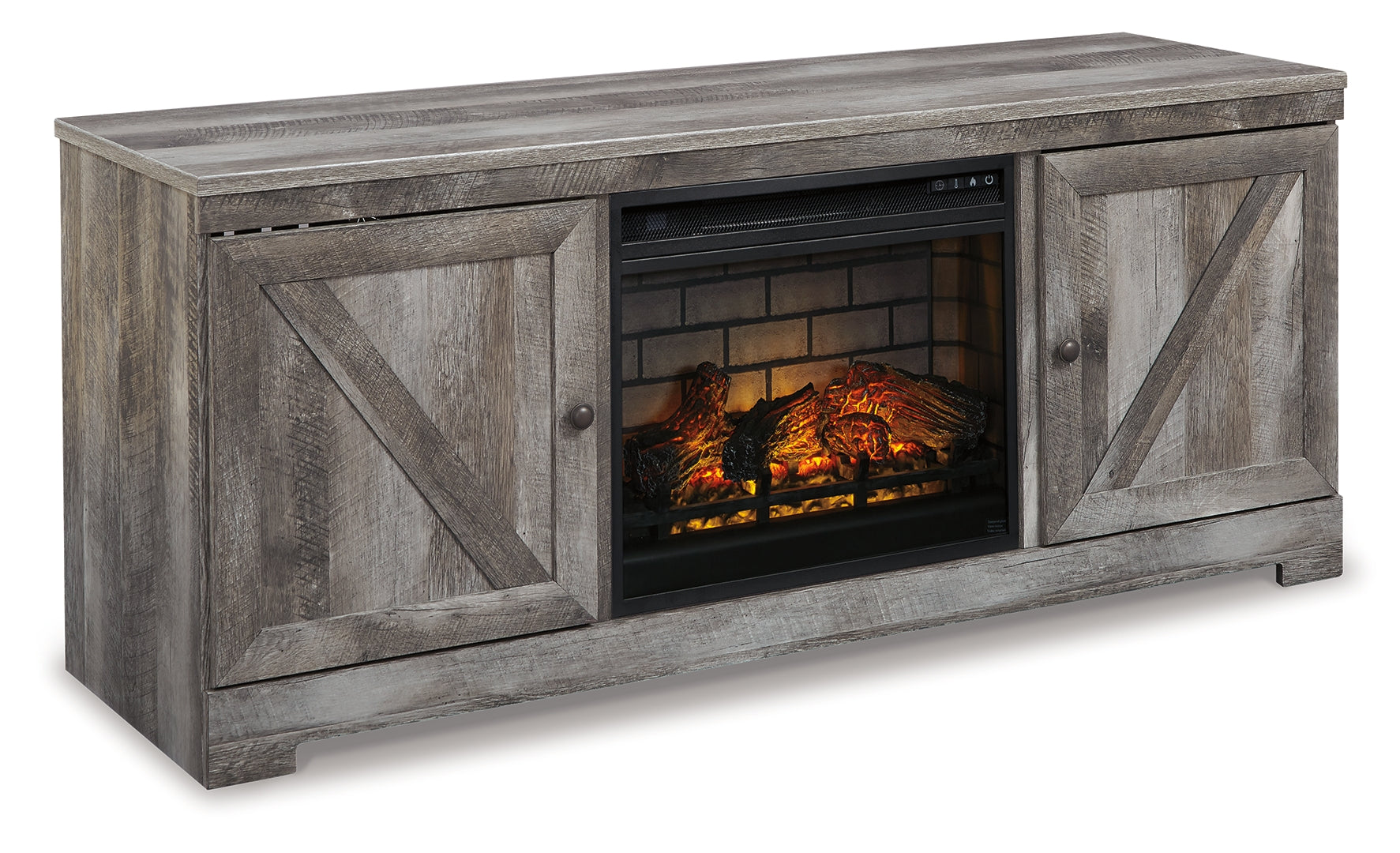 Wynnlow 63" TV Stand with Electric Fireplace