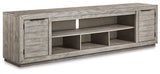 Naydell XL TV Stand w/Fireplace Option