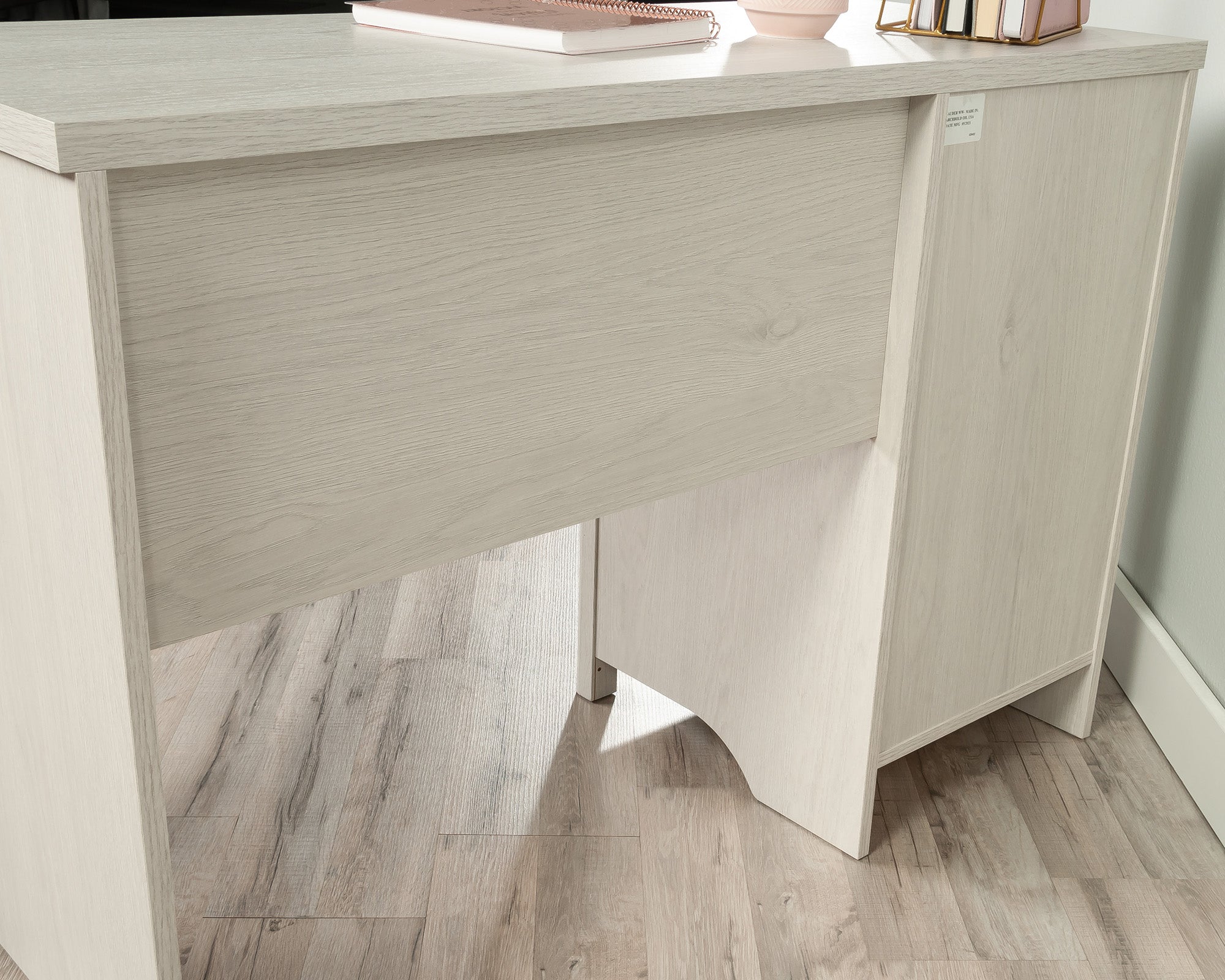 Dover Edge  Home Office Desk in Glacier Oak