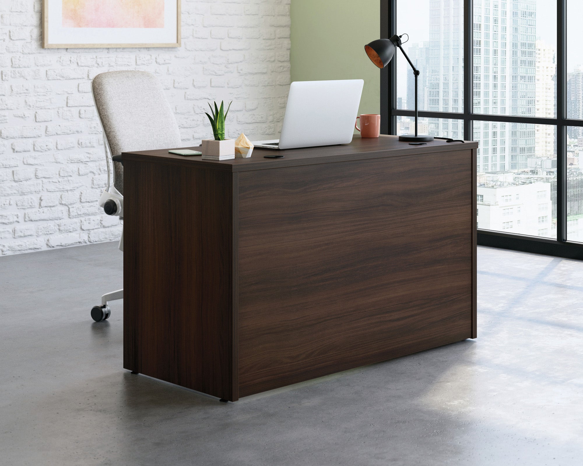 Affirm Commercial Desk 48" x 24" in Noble Elm