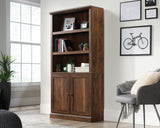 Sauder Select Transitional 3-Shelf Bookcase with Doors