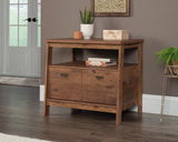 Trestle  1-Drawer Lateral File Cabinet in Vintage Oak