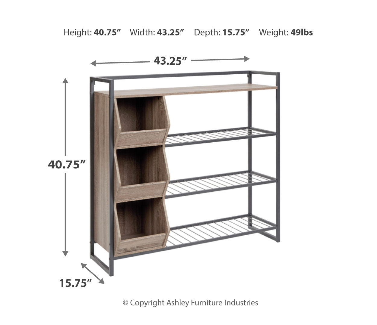 Maccenet Shoe Rack