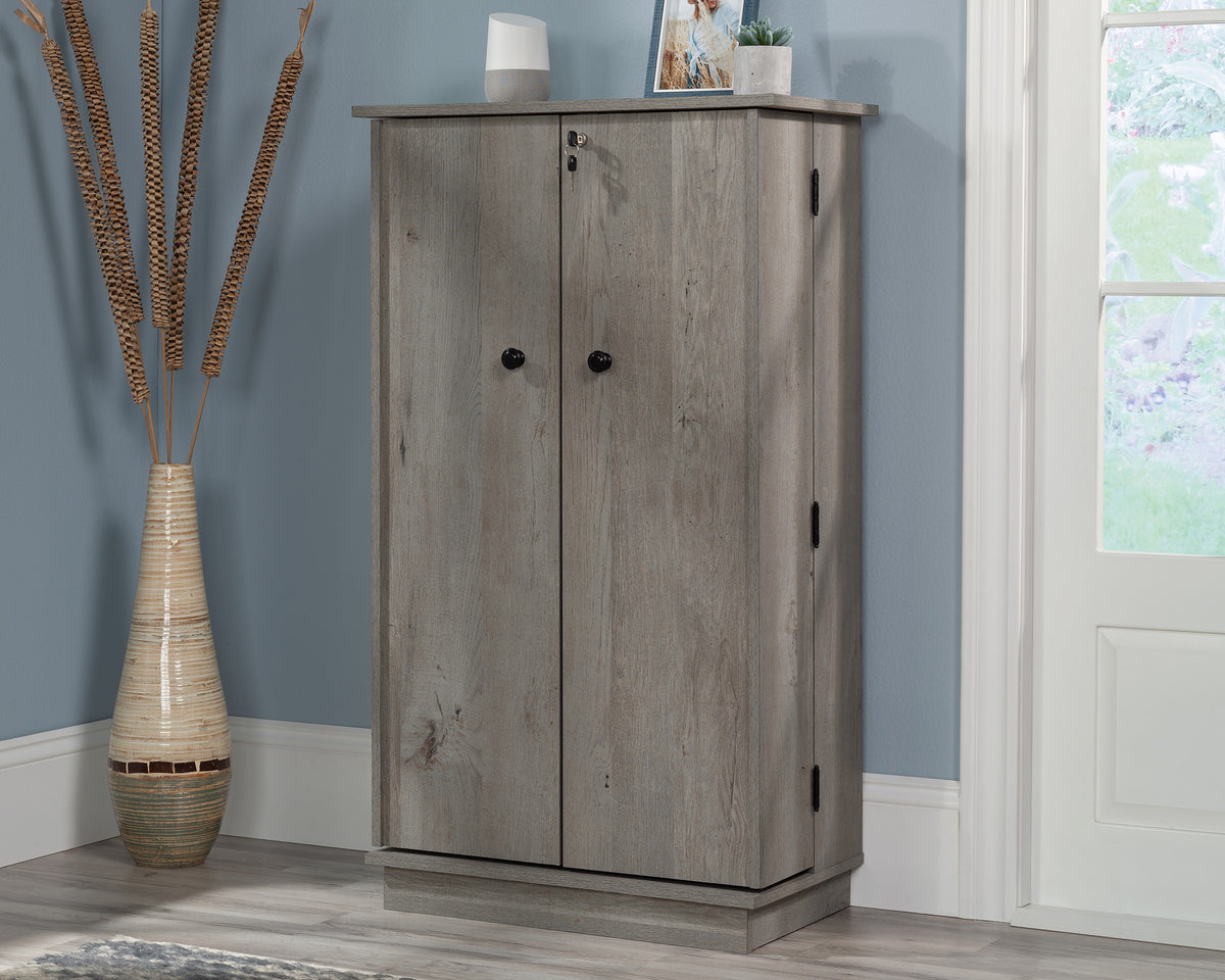 Sundar  Media Storage Cabinet with Doors & Lock