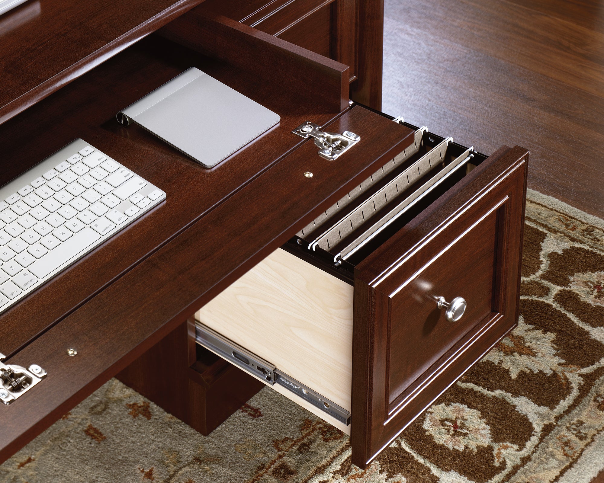 Palladia  Executive Desk in Select Cherry