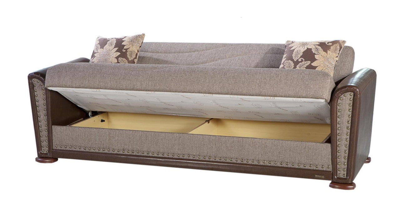 Bellona Alfa 3 Seat Sleeper Sofa by Bellona REDEYEF FUME