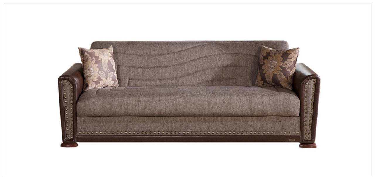 Bellona Alfa 3 Seat Sleeper Sofa by Bellona REDEYEF BROWN