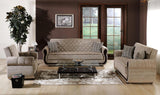 Bellona Argos Love Seat (Zilkade L.Brown) by Bellona