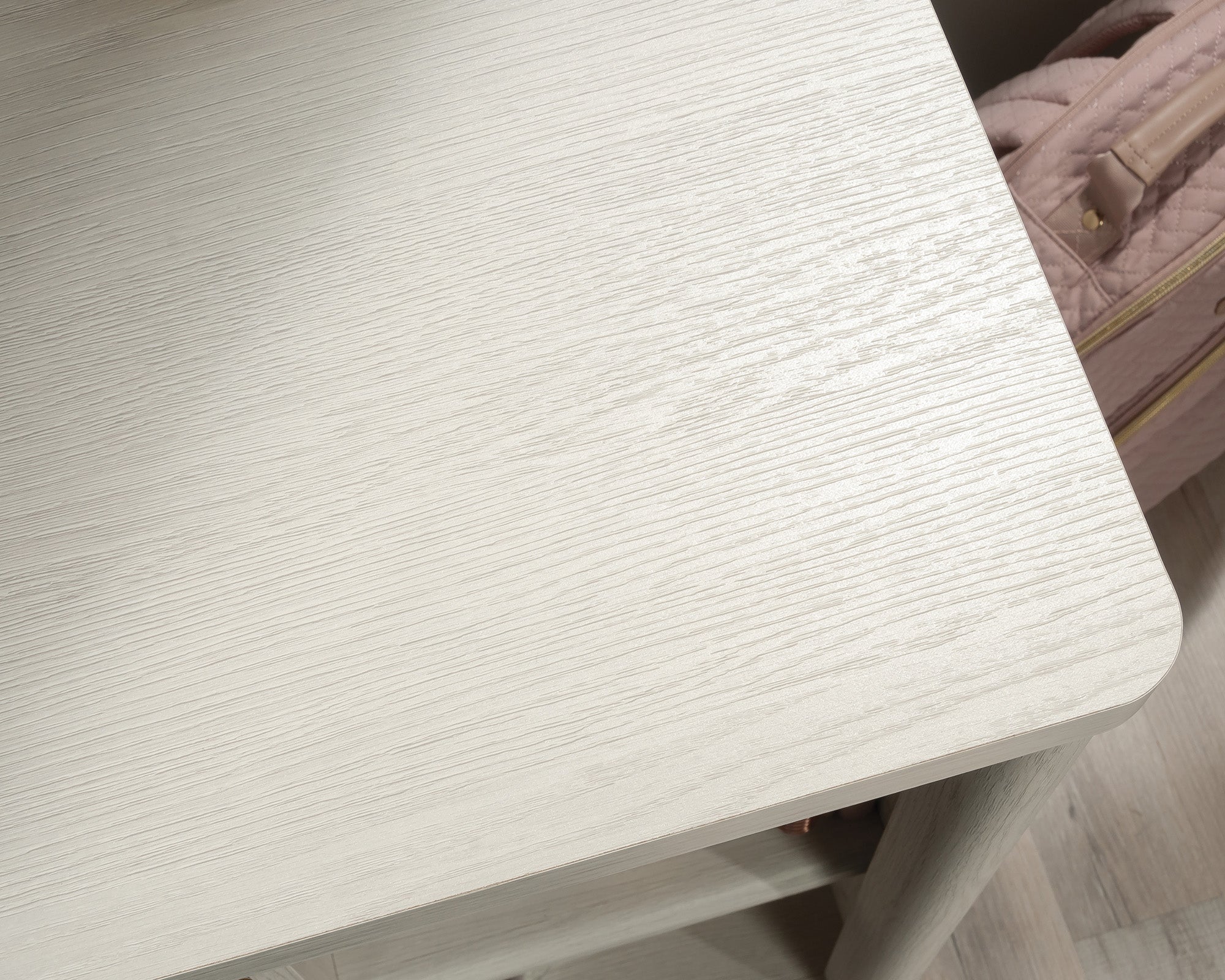 Dover Edge  Computer Desk with Drawers in Glacier Oak