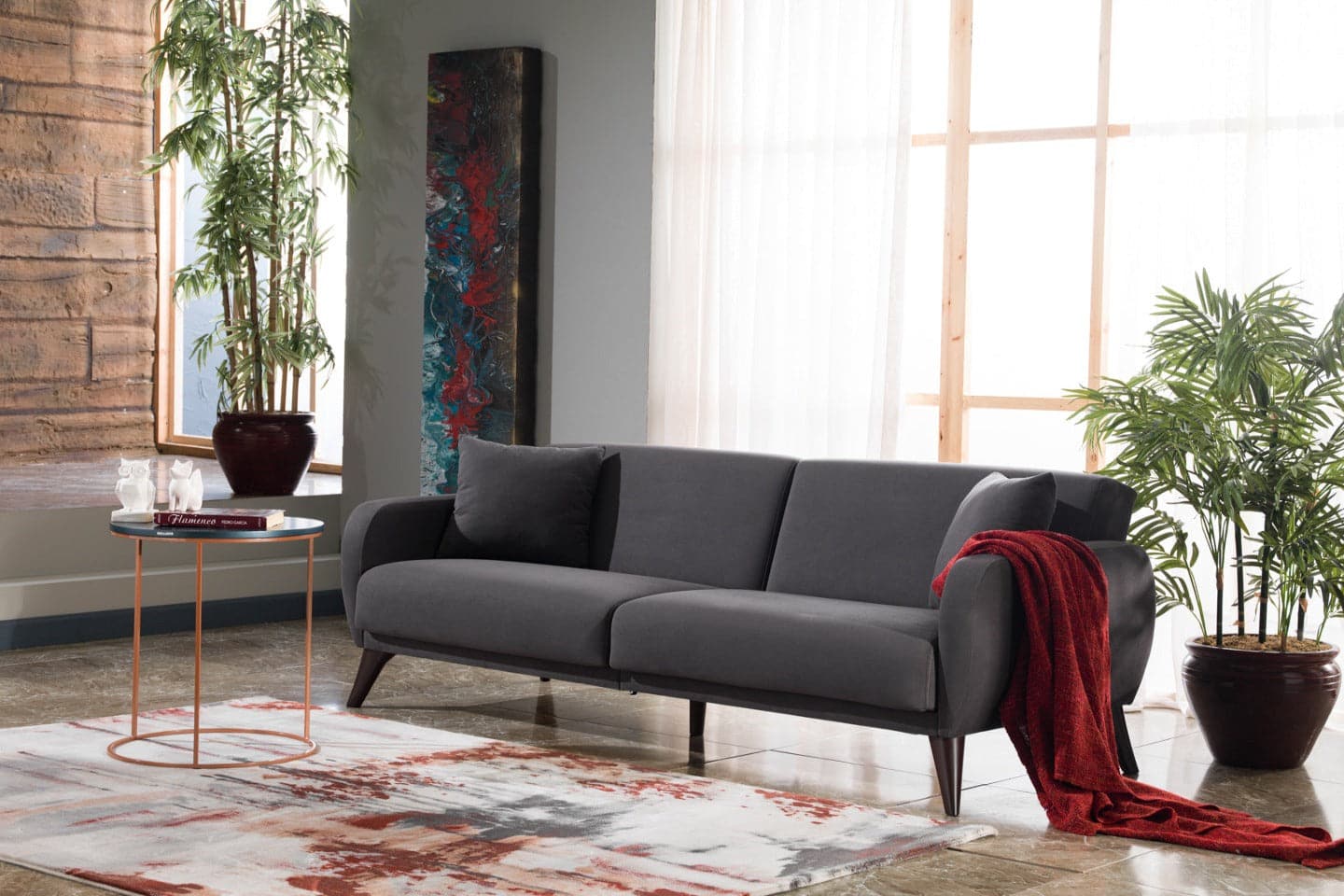 Bellona Flexy Sofa In A Box Sofa by Bellona ZIGANA CHARCOAL