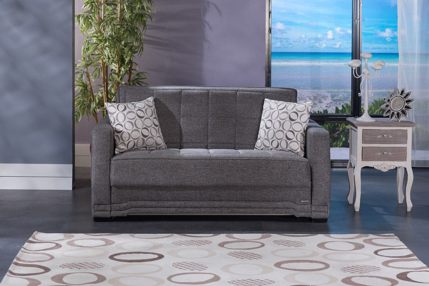 Bellona Valerie Love Seat by Bellona DIEGO GRAY