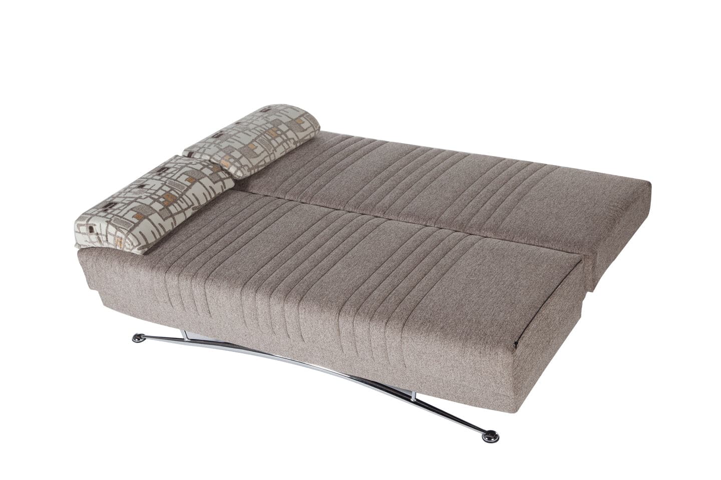 Bellona Fantasy 3 Seat Sleeper Sofa by Bellona VALENCIA GREY PLAIN FABRIC