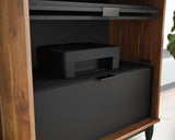 Harvey Park  Computer Cabinet with Storage in Grand Walnut