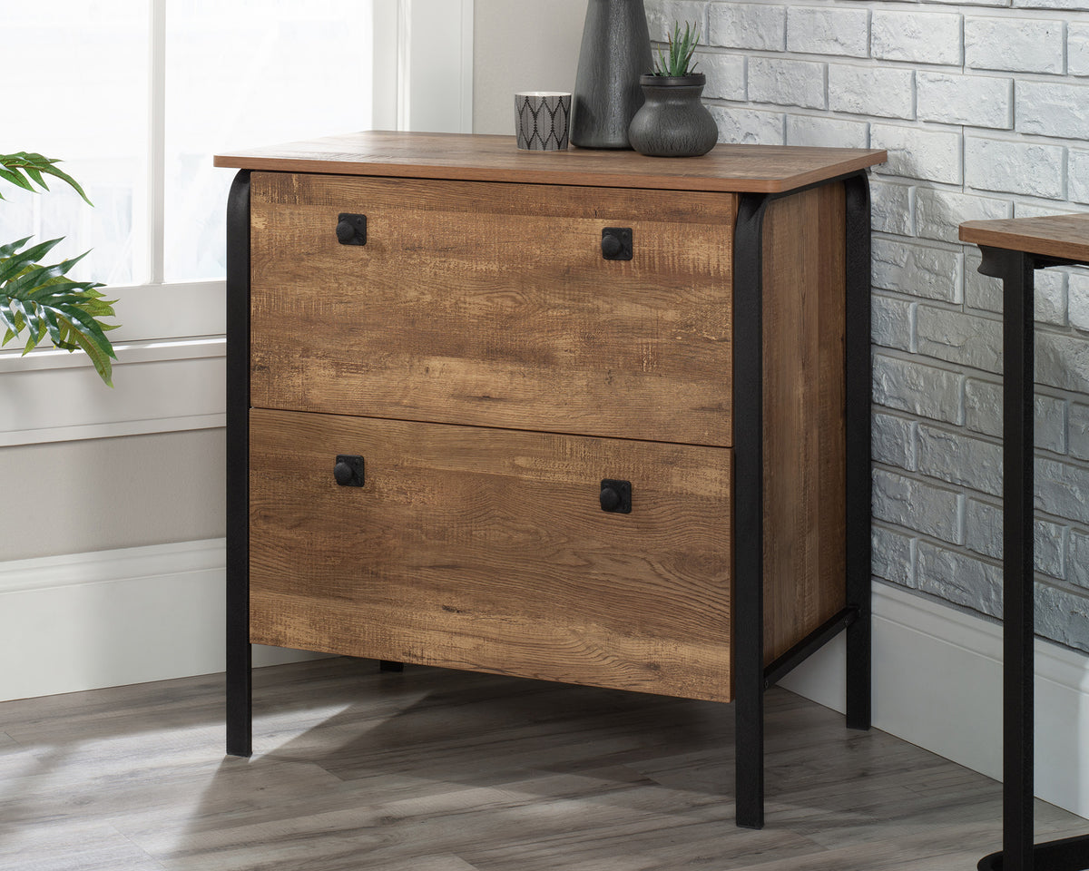 Station House  2-Drawer Lateral File Cabinet in Etched Oak