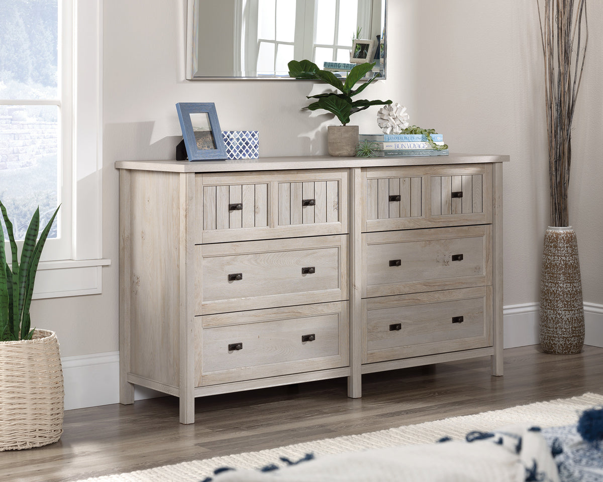 Costa 6-Drawer Dresser in Chalked Chestnut