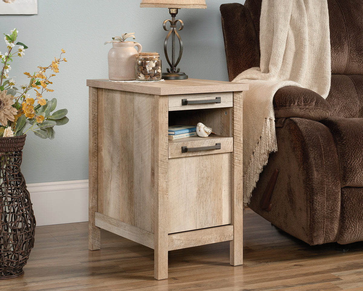 Cannery Bridge  Side Table Lintel Oak