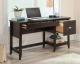 Summit Station  Single Pedestal Desk in Cinnamon Cherry