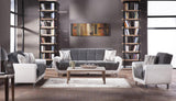 Bellona Duru 3 Seat Sleeper Sofa (Plato Dark Gray) by Bellona Default Title