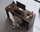 Affirm Commercial Desk 60" x 24" in Noble Elm