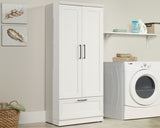 HomePlus Wardrobe/Storage Cabinet Soft White