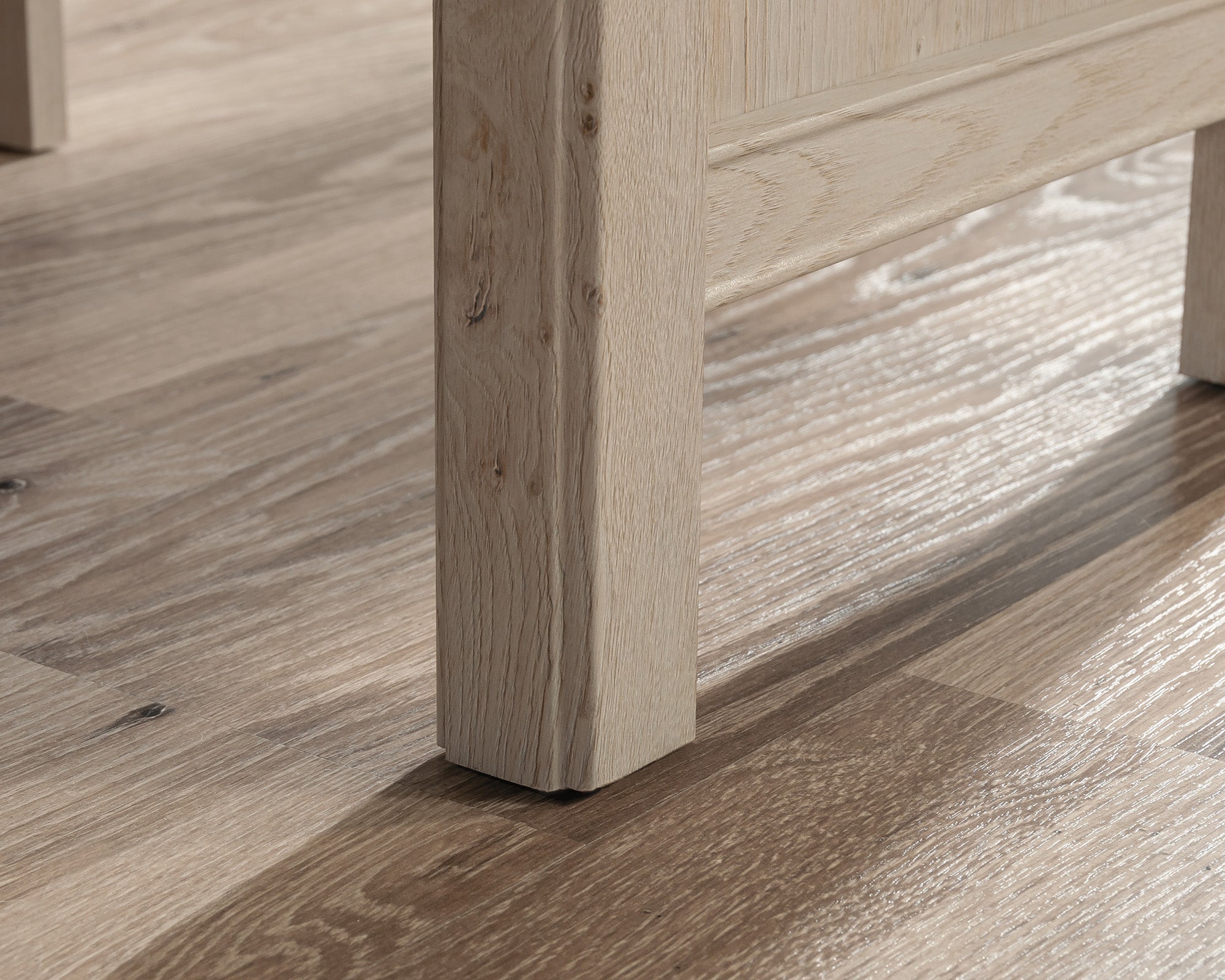 Costa Corner Computer Desk in Chalked Chestnut