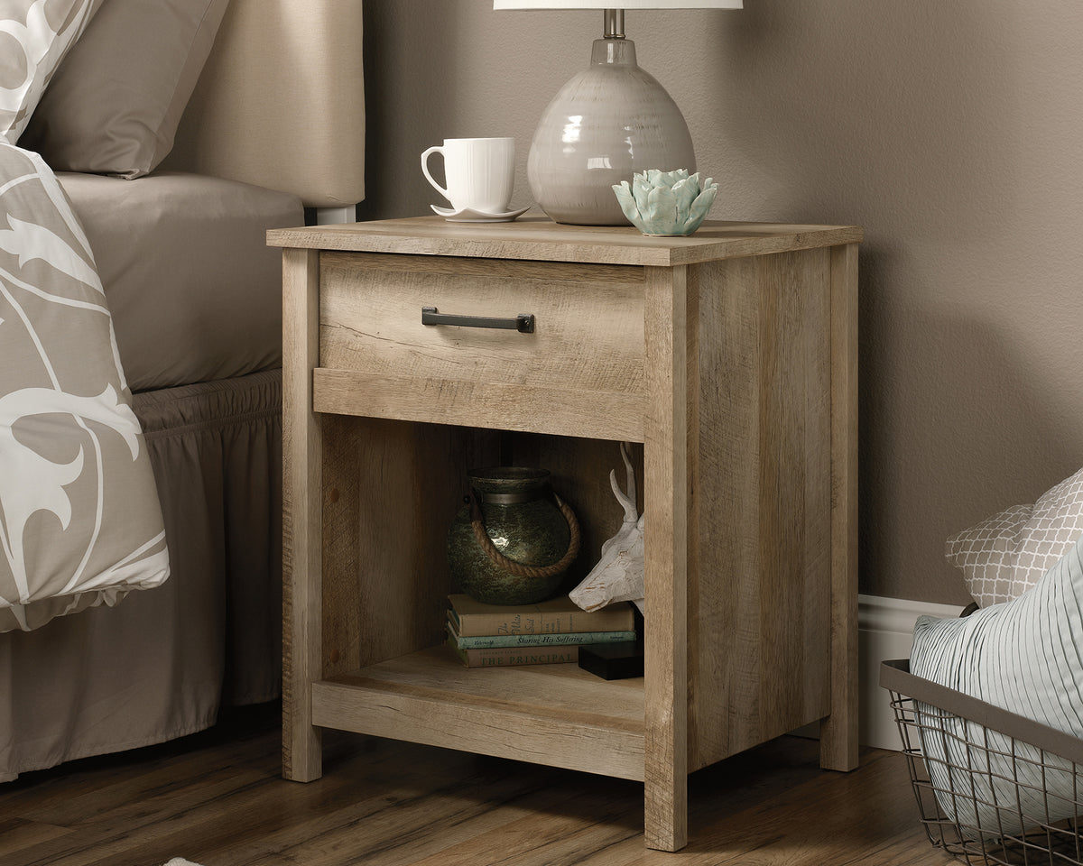 Cannery Bridge  Night Stand Lintel Oak