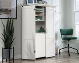 Sauder Select Craft & Sewing Armoire in Soft White