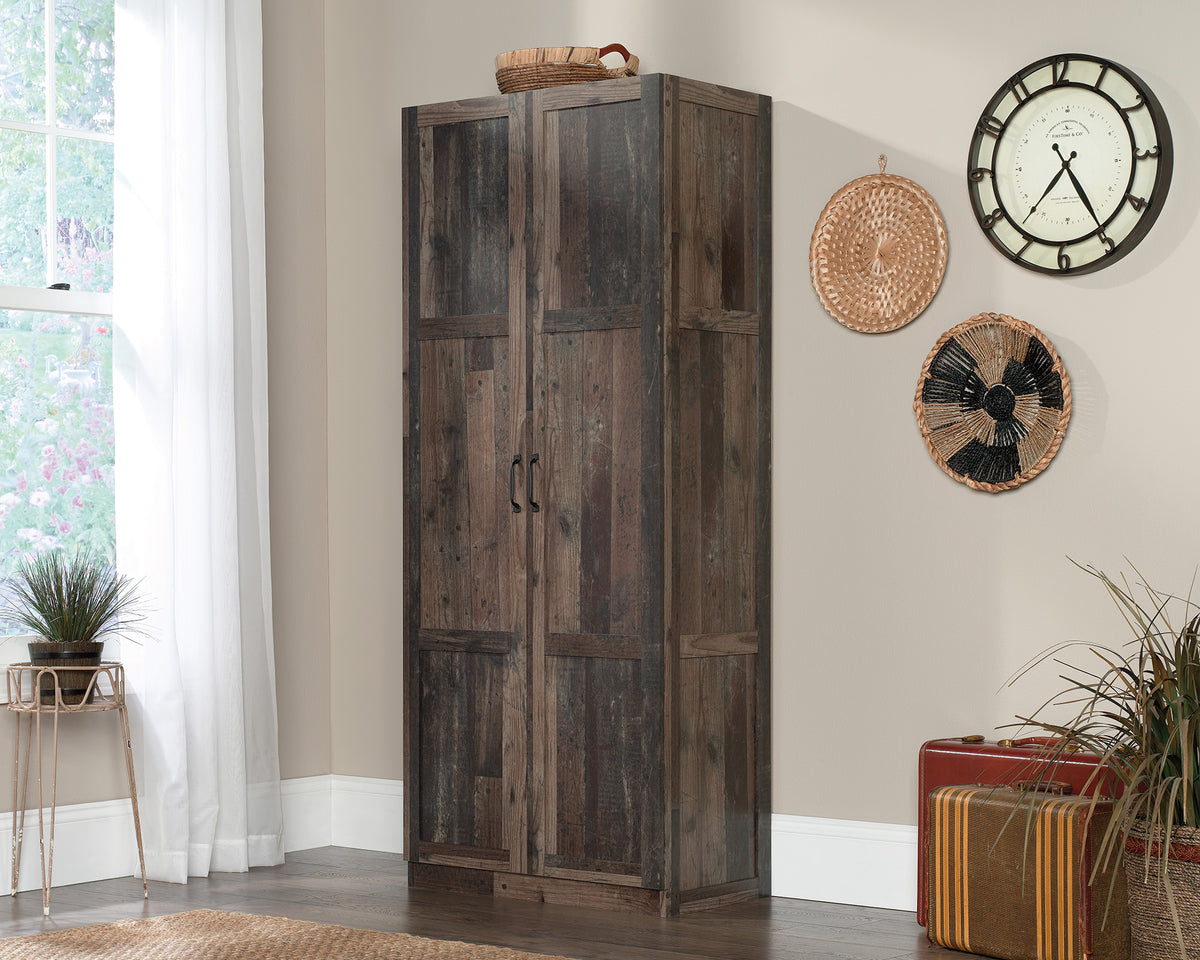 Sauder Select Storage Cabinet Reclaimed Pine