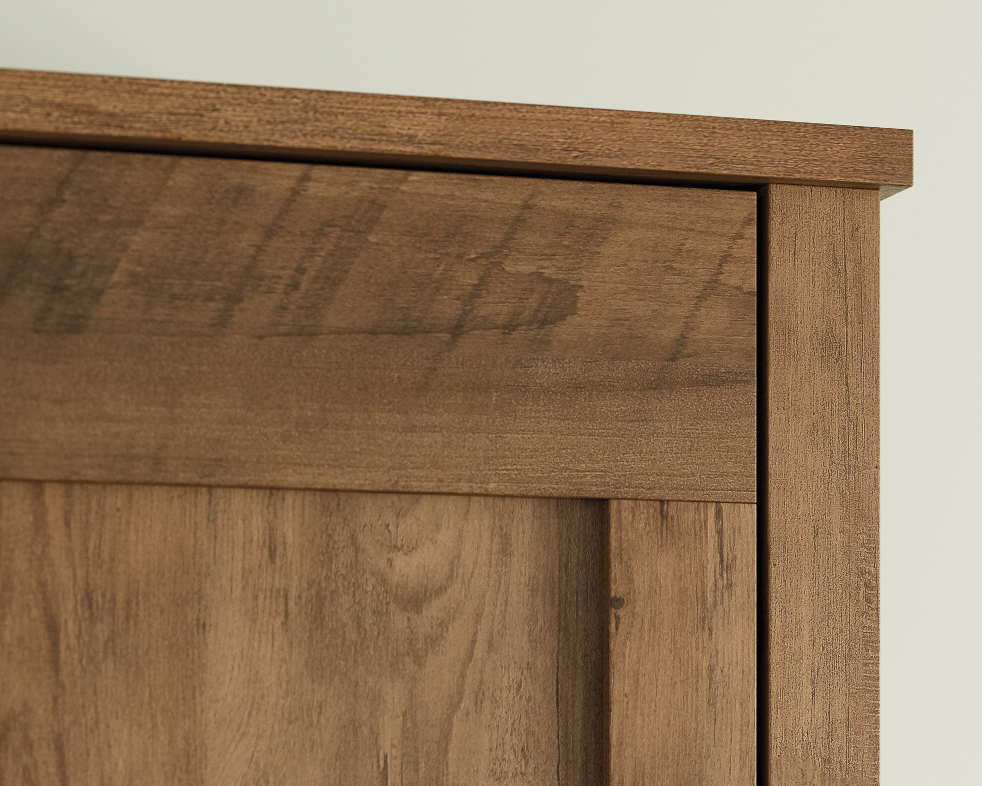 Sauder Select Two-Door Storage Cabinet in Pine Finish