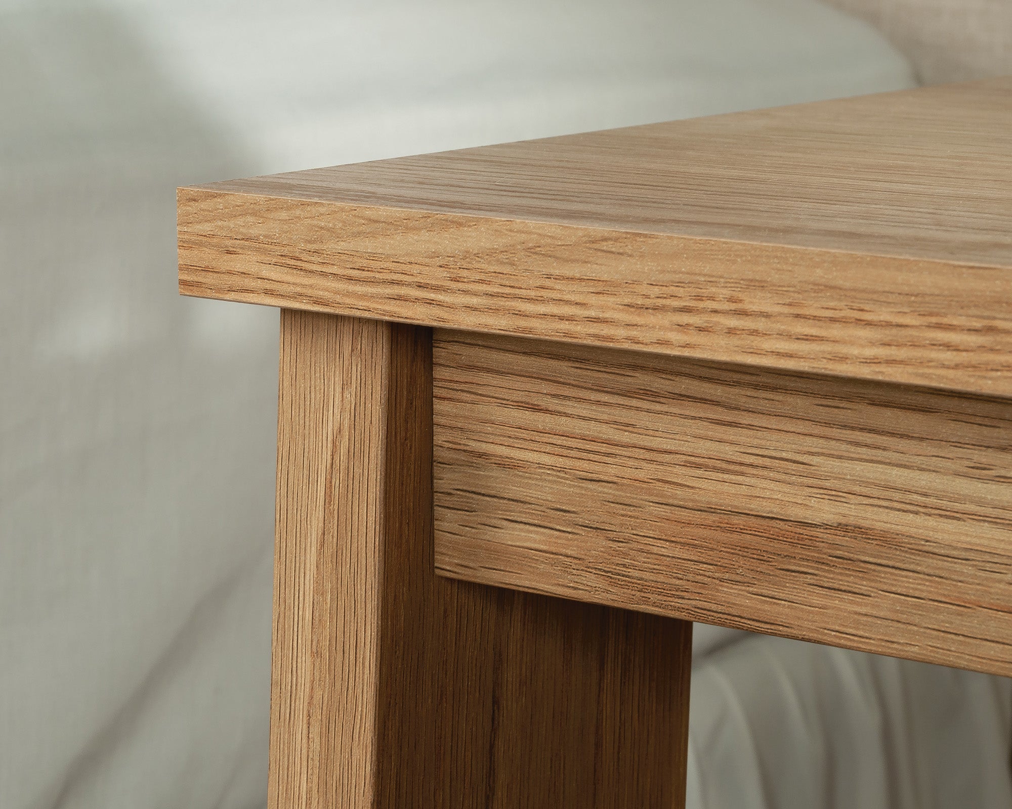 Trestle  1-Drawer Night Stand in Timber Oak