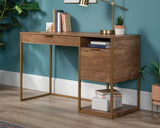 International Lux Home Office Desk in Sindoori Mango