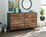 Boulevard CafŽ Industrial 6-Drawer Dresser with Metal Frame