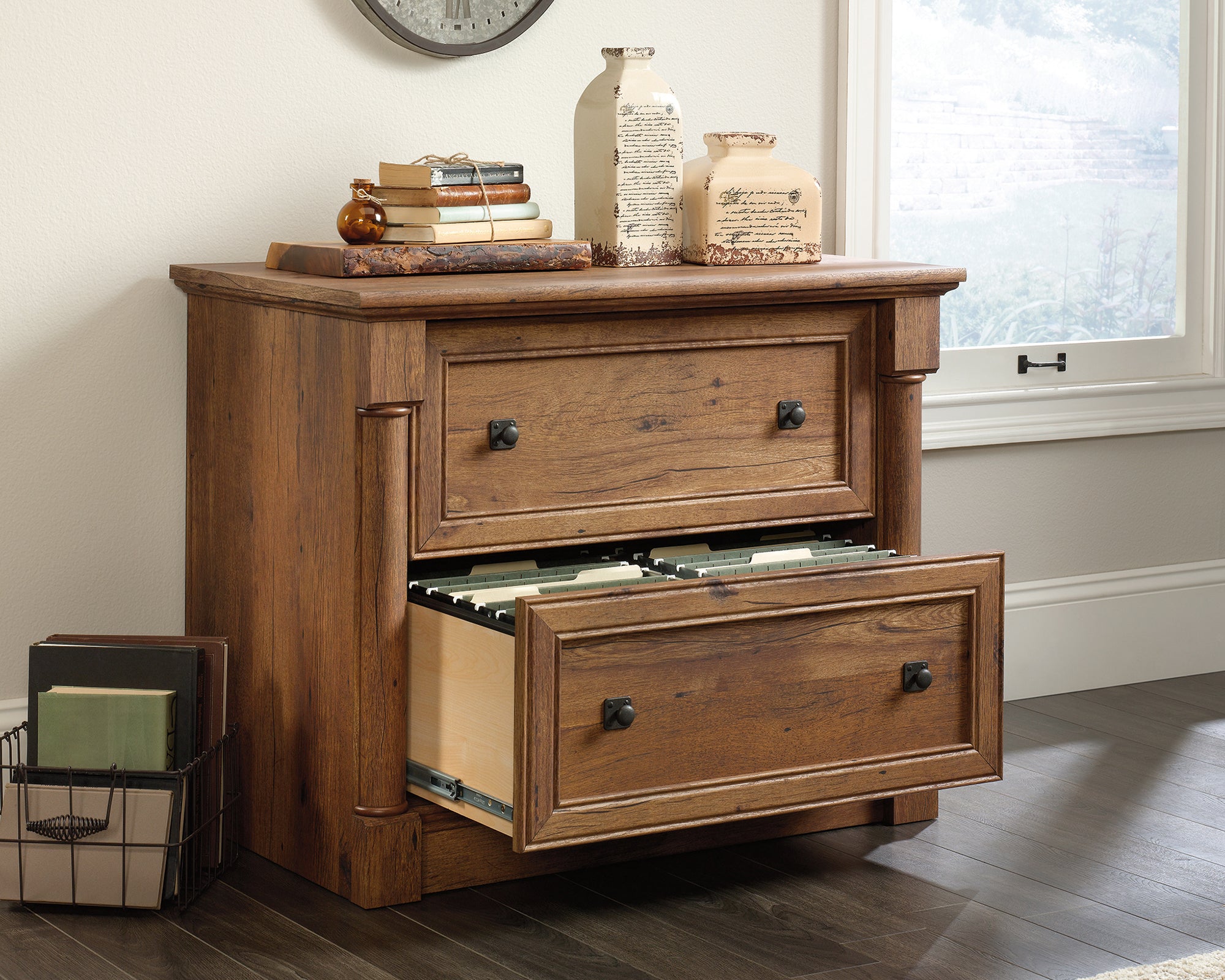 Palladia  Lateral File Vintage Oak