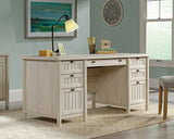 Costa Executive Desk Chalked Chestnut