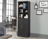 HomePlus 2-Door Storage Cabinet in Raven Oak